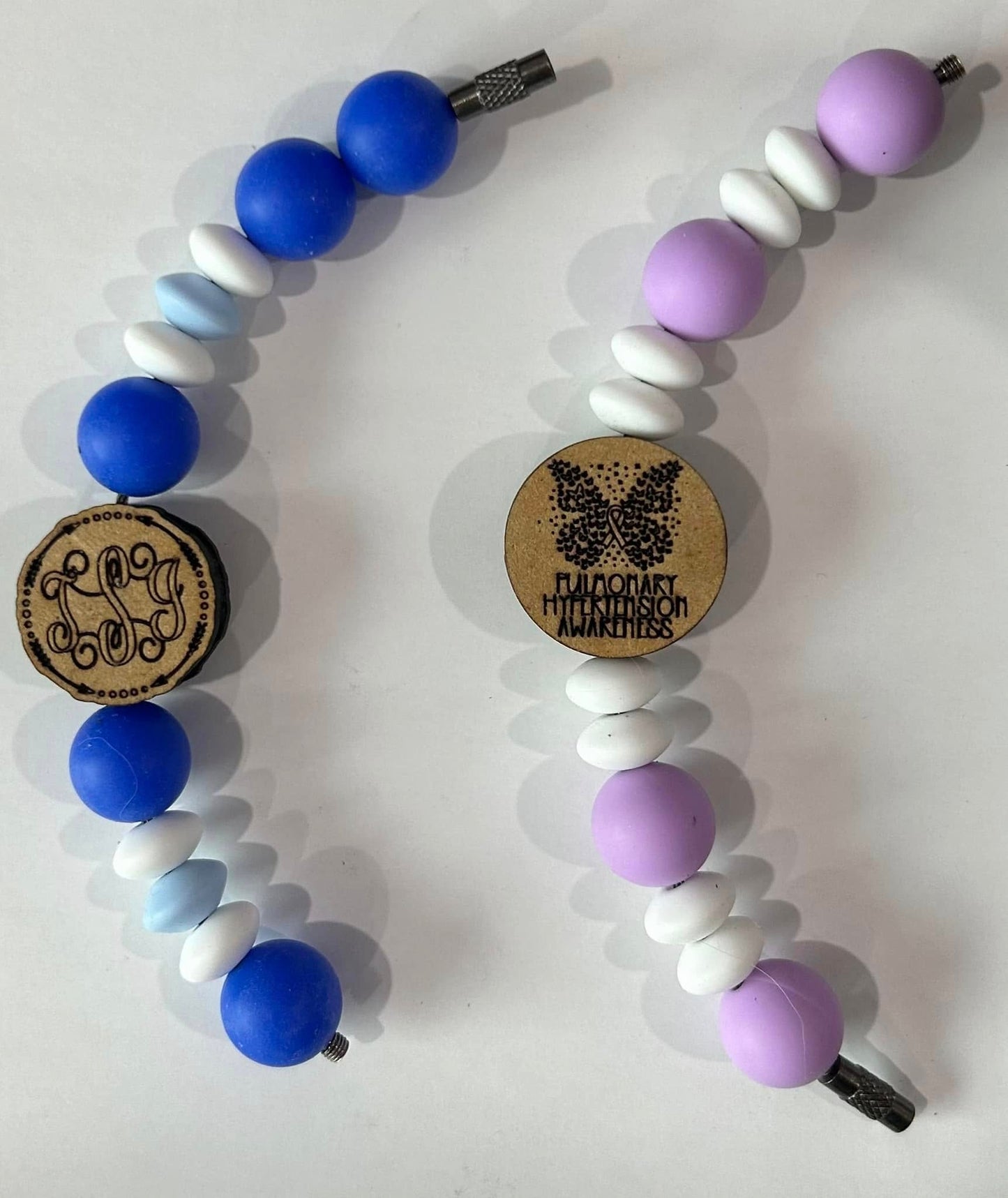 Focal Wood Engraved Beads (WOOD BEAD ONLY)