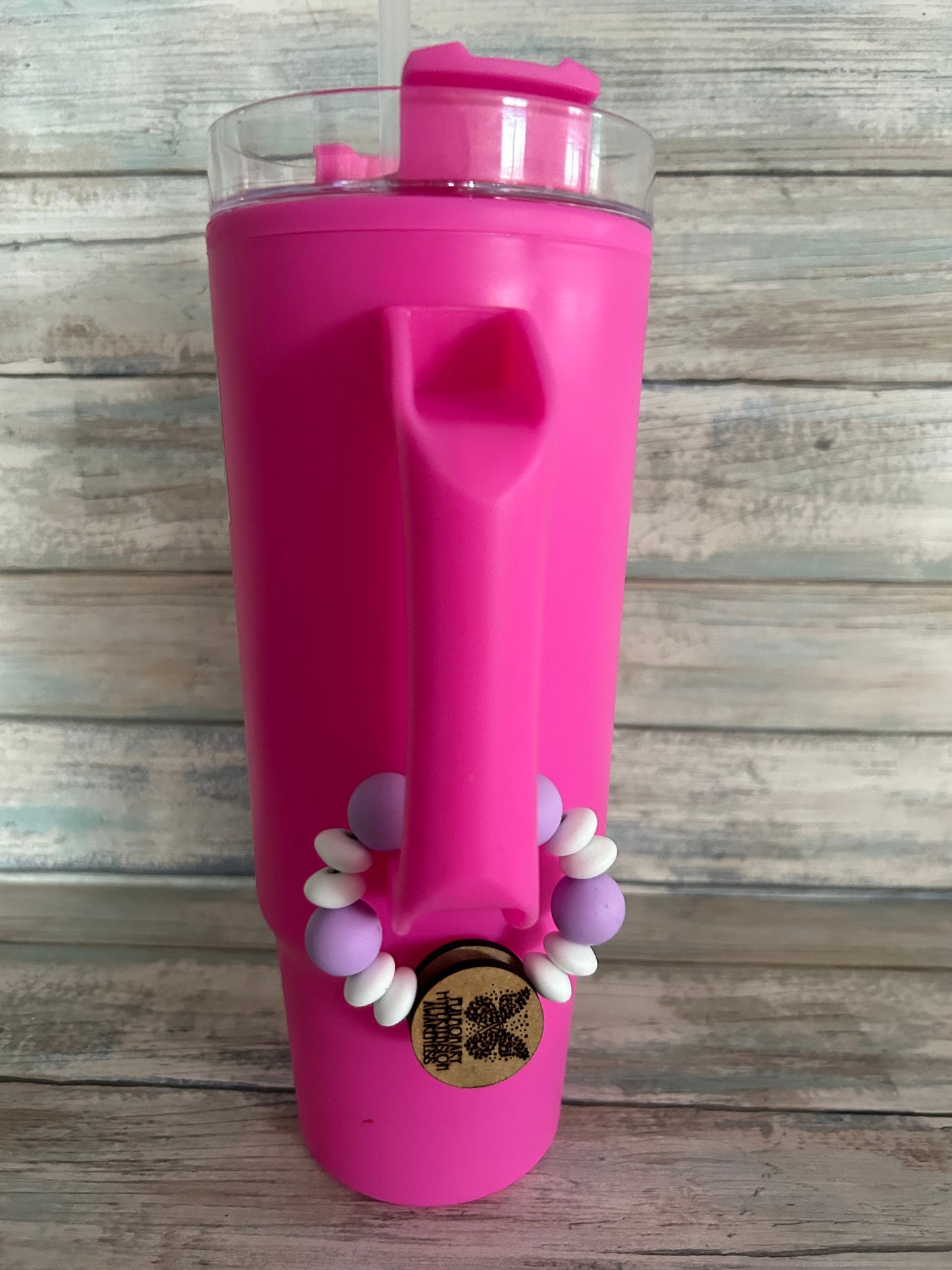 Custom Cup Charm You choose focal Bead and colors