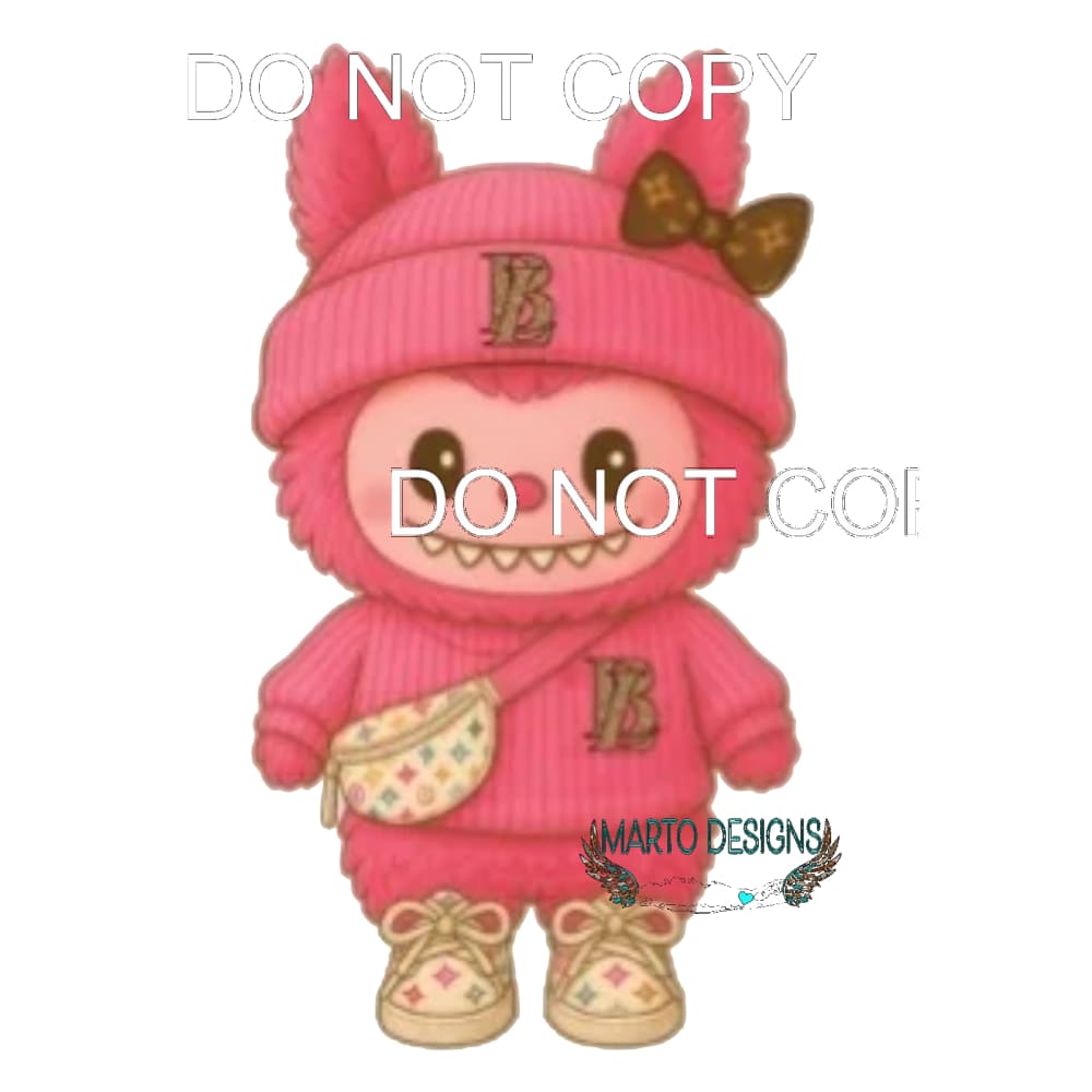 Labubu # 7720 Sublimation transfers - Heat Transfer Graphic