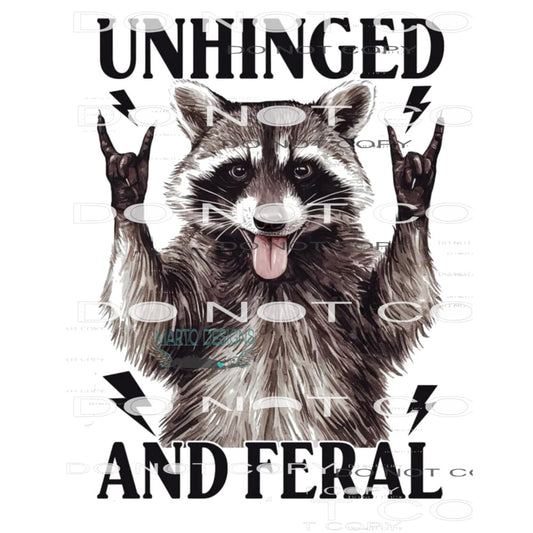 raccoon # 7719 Sublimation transfers - Heat Transfer