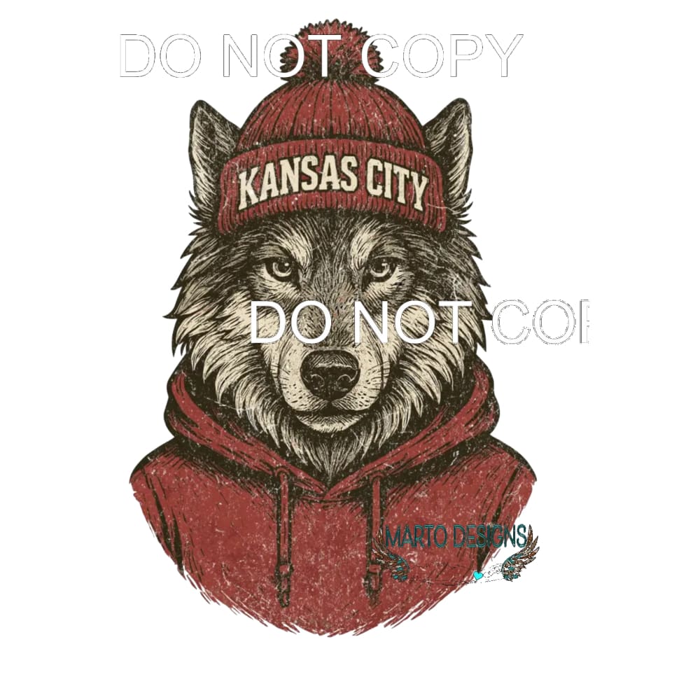 Vintage Chiefs Mascot # 2229 Sublimation transfers - Heat