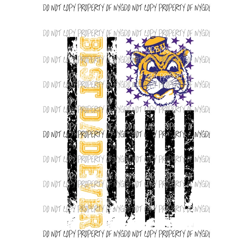 Best Dad ever - grandpa - pop pop LSU TIGERS 1 etc in drop down menu sublimation transfer Heat Transfer