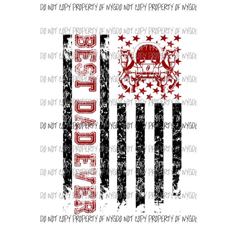 Best Dad ever - grandpa - pop pop Oklahoma Sooners 1 etc in drop down menu sublimation transfer Heat Transfer