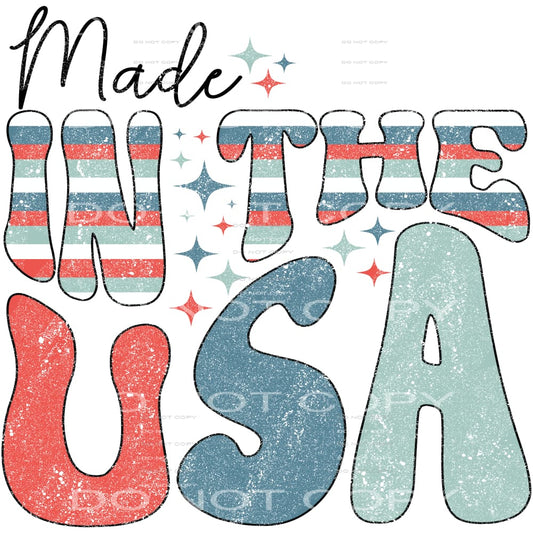 Made In The USA #4978 Sublimation transfers - Heat Transfer