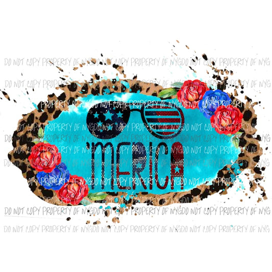merica sunglasses sublimation transfer Heat Transfer
