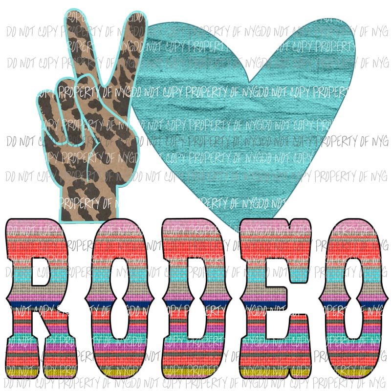 rodeo sublimation transfer Heat Transfer